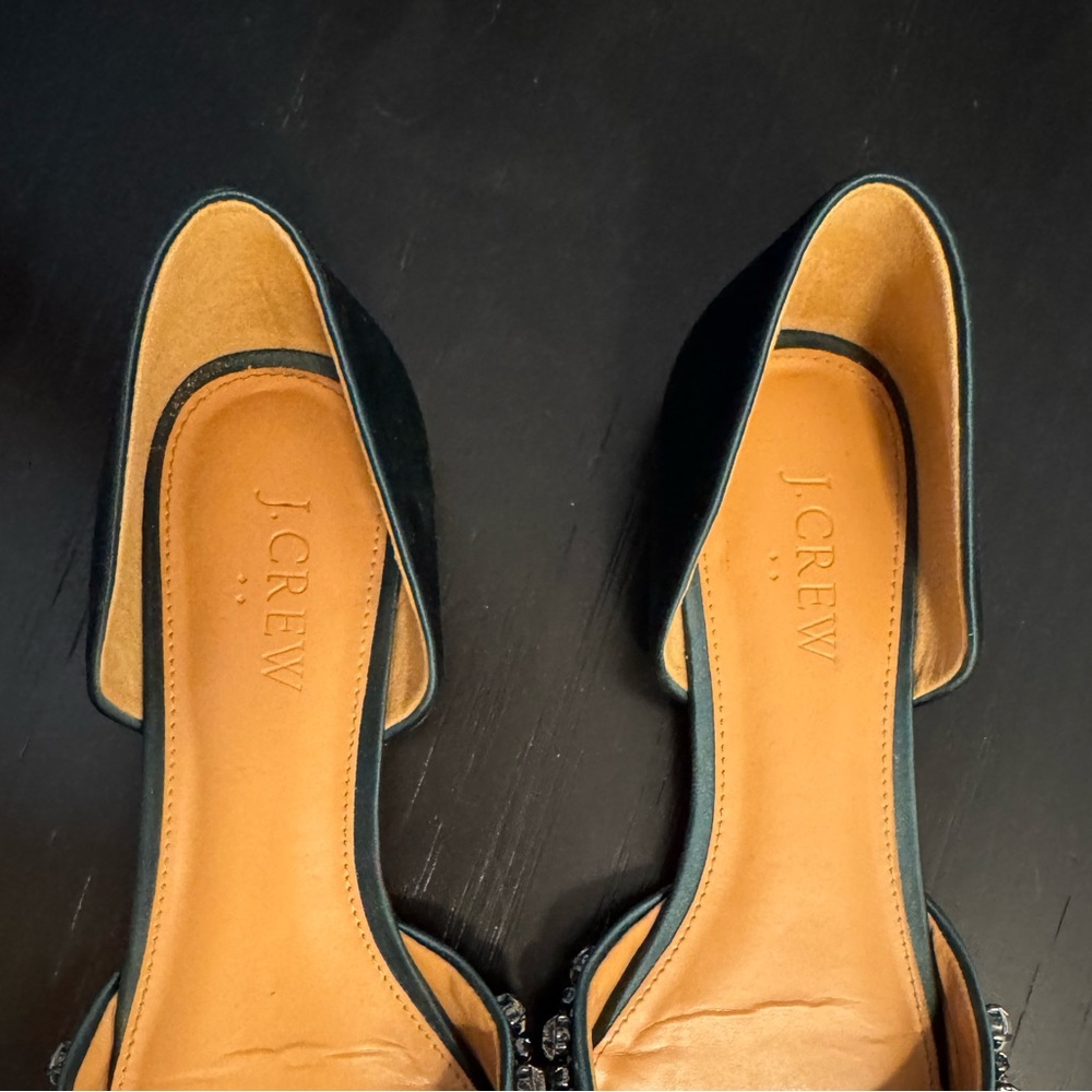 J. Crew Teal Embellished Flats - Picture 5 of 8
